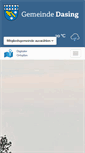 Mobile Screenshot of dasing.de